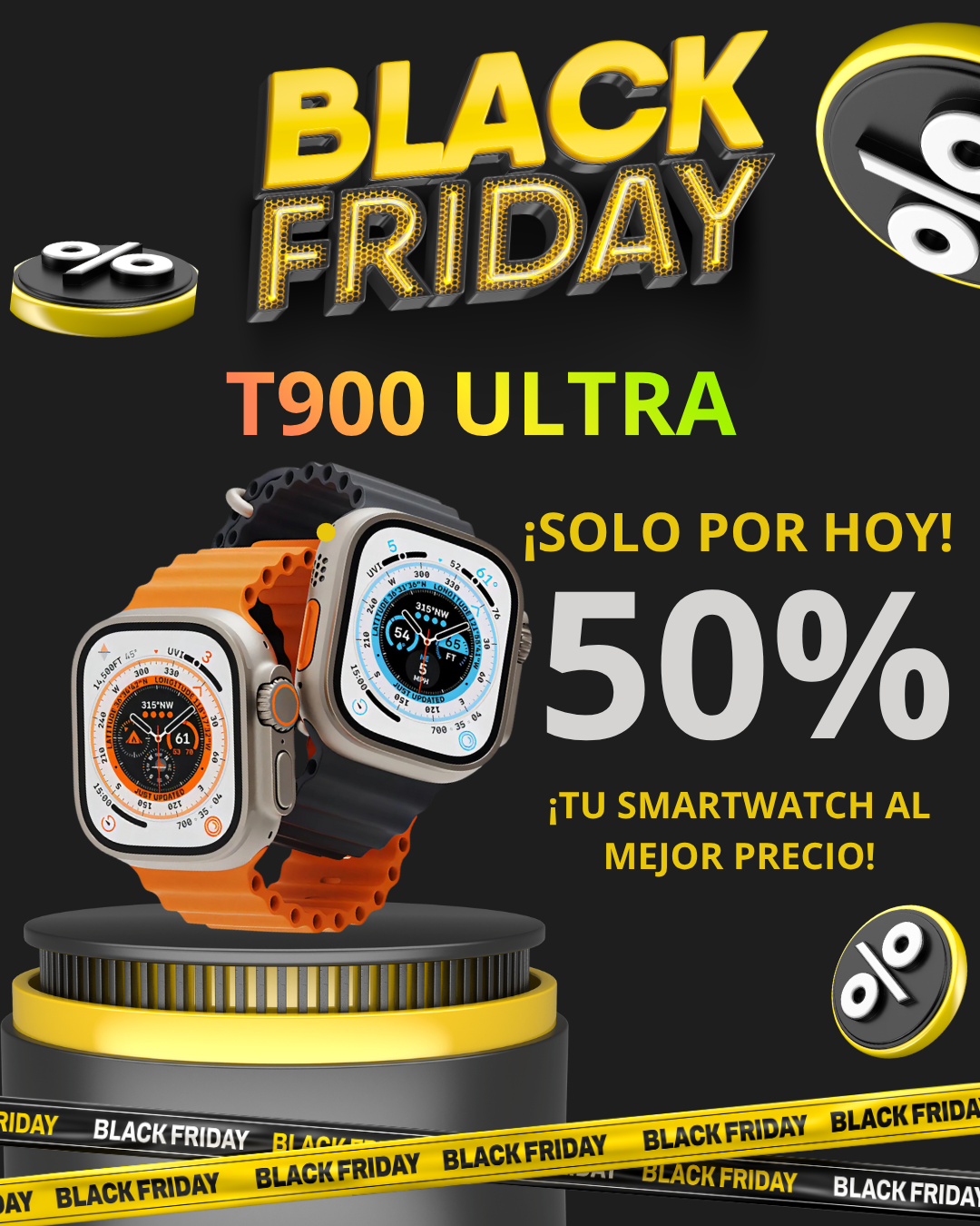 SMARTWATCH T900 ULTRA