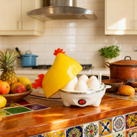 Hervidor De Huevos Gallina Olla Eléctric
